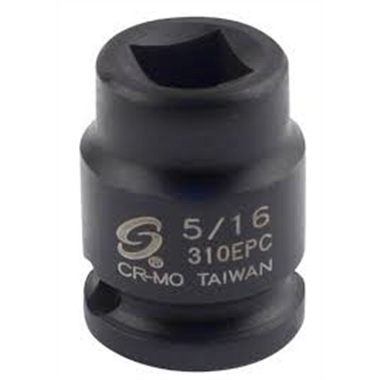SUNEX 3/8"" Dr. 5/16"" Female Pipe Plug Socket