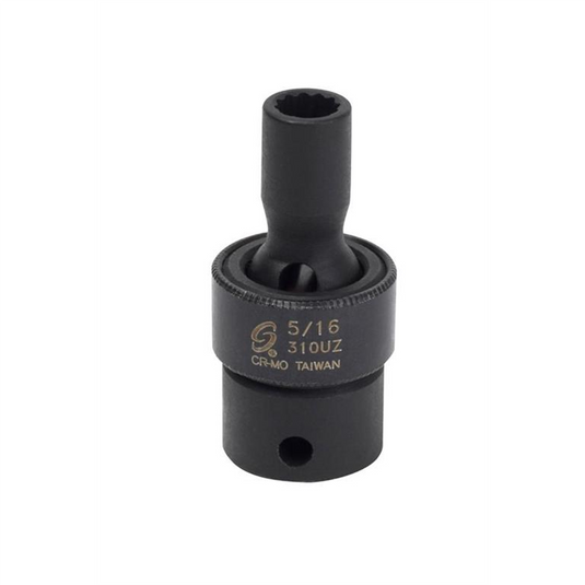 SUNEX 3/8"" Dr. 5/16"" 12 Point Universal Impact Socket
