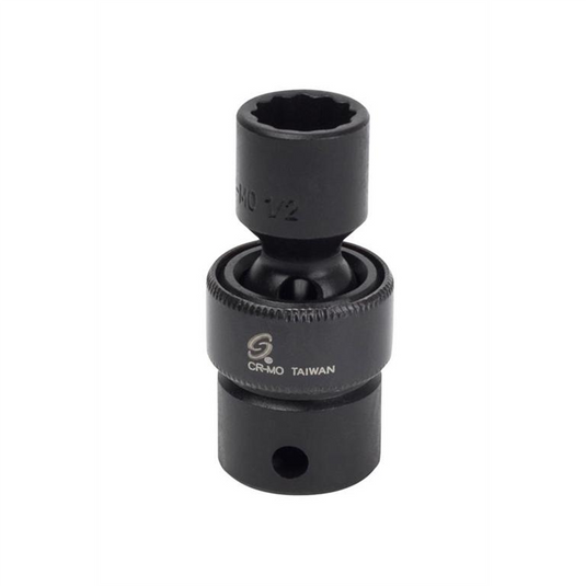 Sunex 3/8"" Dr. 7/16"" 12 Point Universal Impact Socket