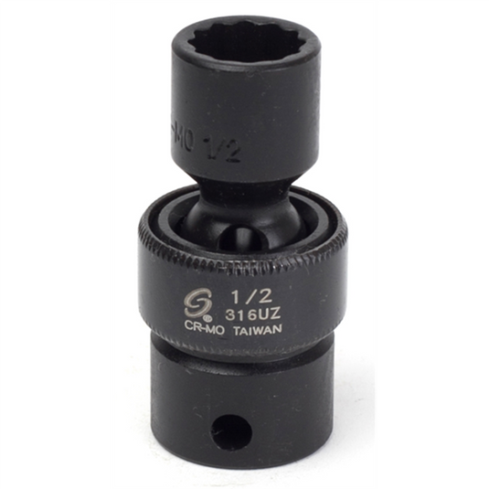SUNEX 3/8 in. Drive 12-Point 1/2 in. Univer