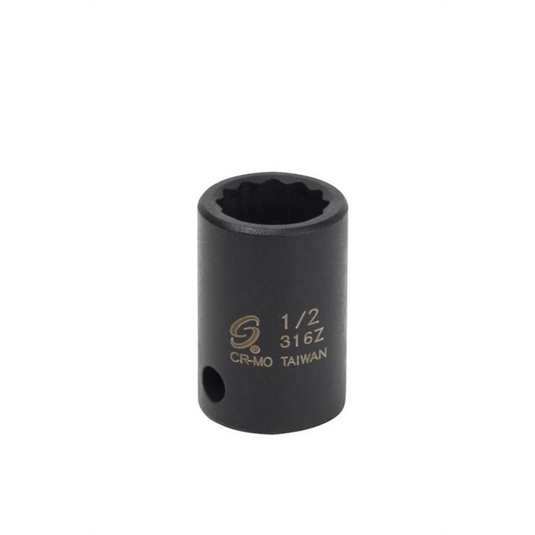 Sunex 3/8 in. Drive 12-Point 1/2 in. Impact