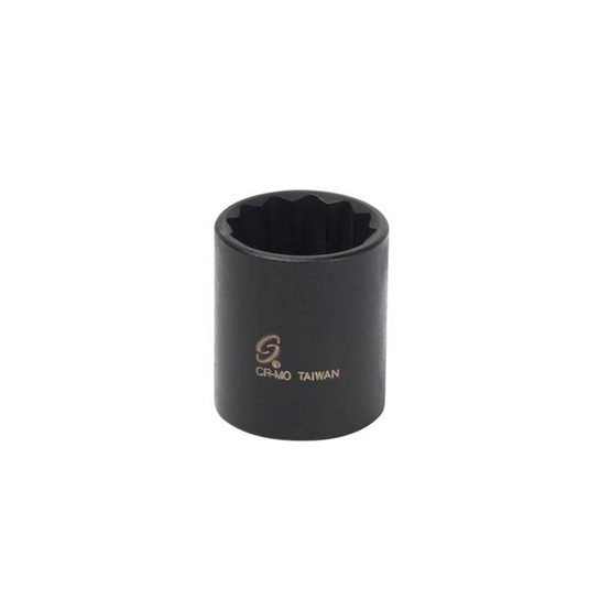 Sunex 3/8"" Dr. 11/16"" 12 Point Impact Socket