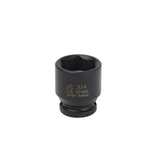 SUNEX SOC 3/4 3/8D IMP MAG 6PT DP