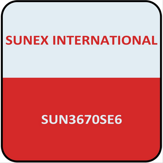 Sunex 3/8"" Dr. External Star Impact Socket E11