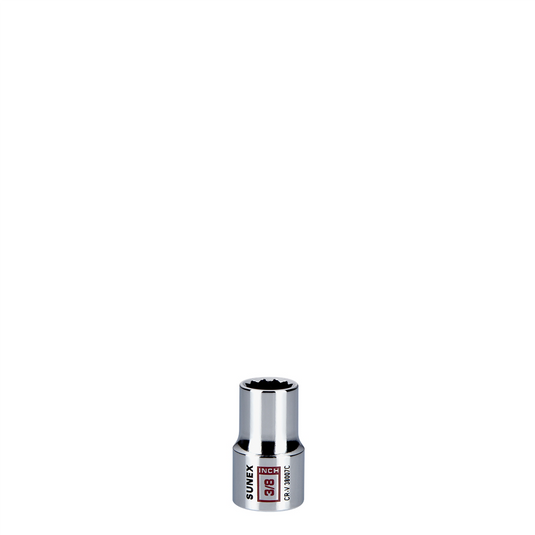 Sunex 3/8 in. Chrome Socket 12-Point