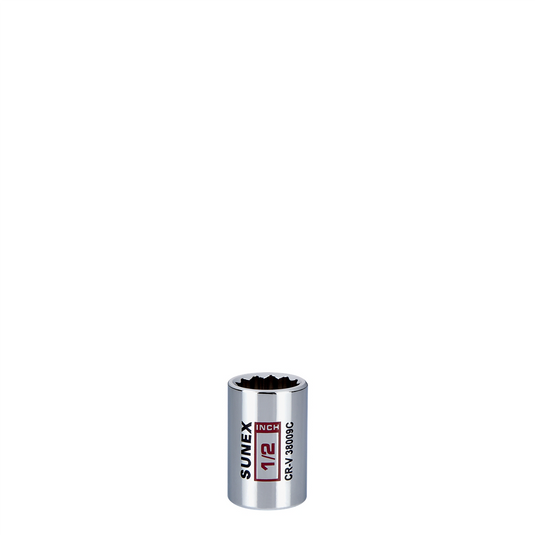 Sunex 1/2 in. Chrome Socket 12-Point