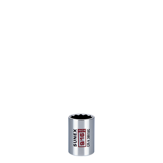 Sunex 9/16 in. Chrome Socket 12-Point