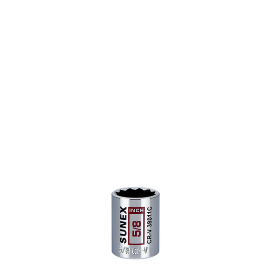 Sunex 5/8 in. Chrome Socket 12-Point