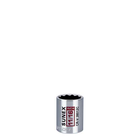 Sunex 11/16 in. Chrome Socket 12-Point