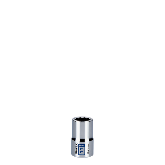 Sunex 11 mm Chrome Socket 12-Point