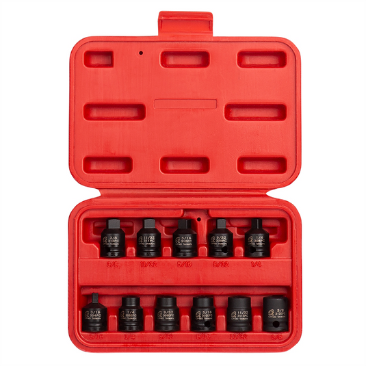 SUNEX 3/8"" DR. PIPE PLUG SOCKET; 11 PC.