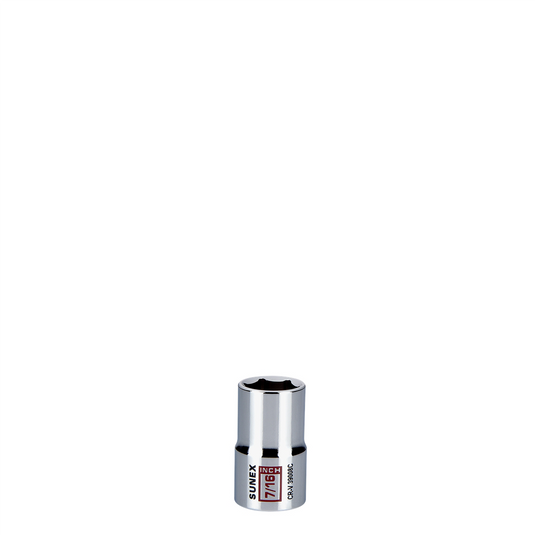 Sunex 7/16 in. Chrome Socket