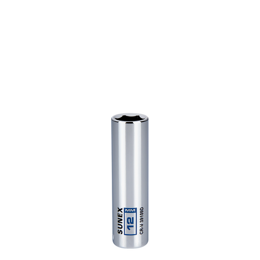 Sunex 12 mm Deep Chrome Socket