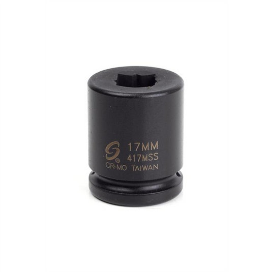 SUNEX 3/4 in. Drive 17 mm Double Square Imp