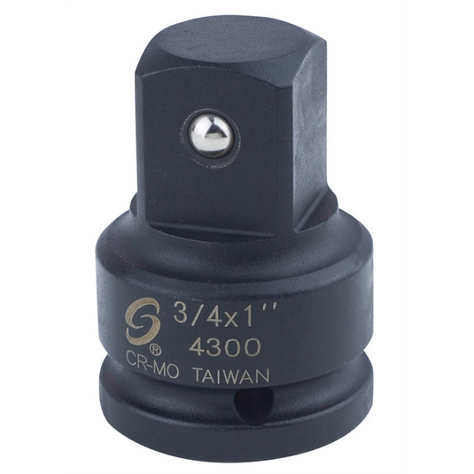 SUNEX SOCKET ADAPTER IMPACT 3/4"" FEMALE 1"" MALE