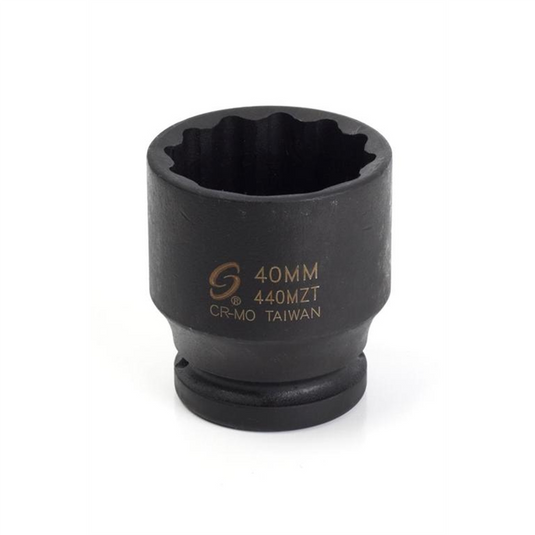 SUNEX 3/4 in. Drive 12-Point 40 mm Thin Wal