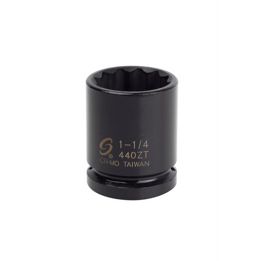 Sunex SOC 1-1/4 3/4D IMP 12PT TW BLK