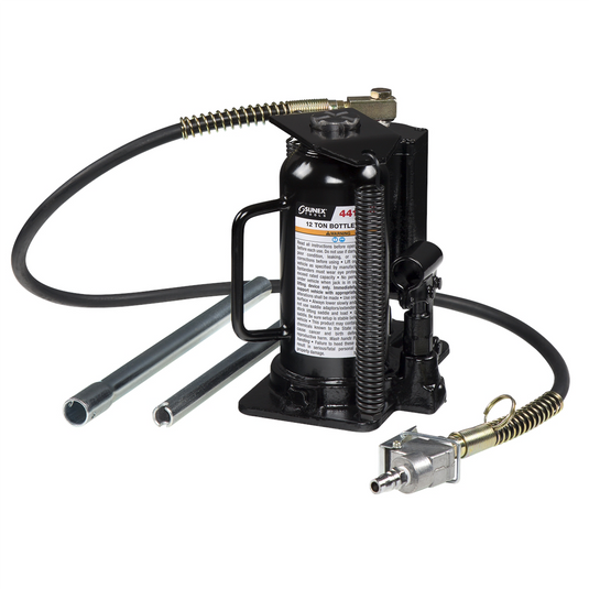 SUNEX 12 Ton Air Hydraulic Bottle Jack