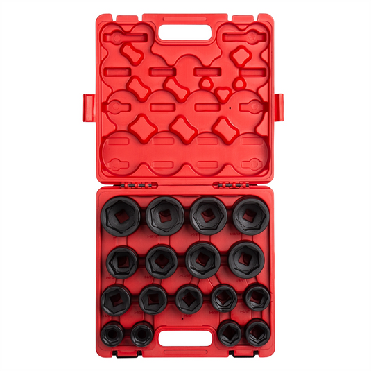 SUNEX 3/4"" Drive 17 Piece SAE Heavy-Duty Impact Socket S