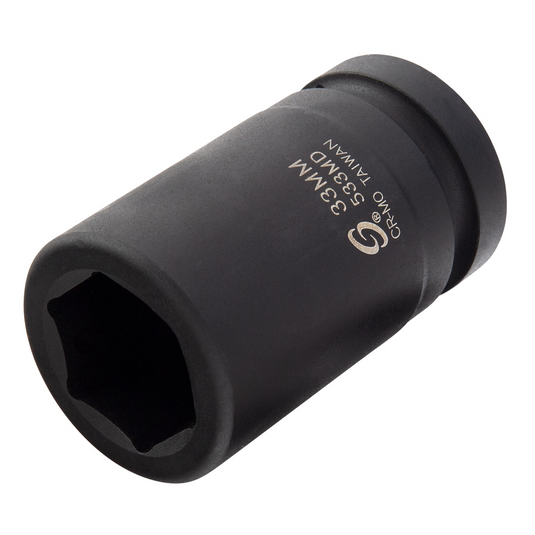 SUNEX SOC 33MM 1""D IMP 6PT DP