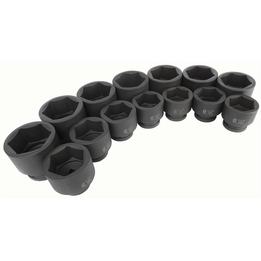 SUNEX 14-Piece 1 in. Drive Fractional SAE F