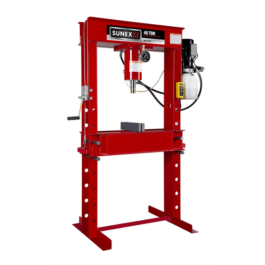 SUNEX 40 Ton Electric Hydraulic Shop Press