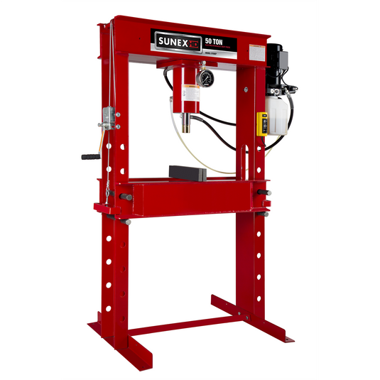 SUNEX 50 Ton Electric Hydraulic Shop Press