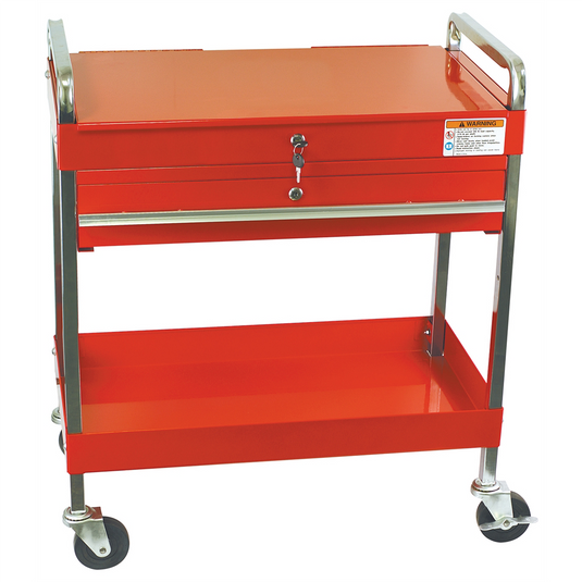 SUNEX Service Cart w/ Locking Top and-Drawe