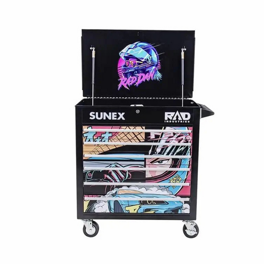 SUNEX Premium Full Drawer Service Cart - Rad Dan