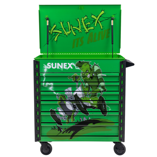 SUNEX Tony Squindo ""It's Alive"" Premium Full Drawer Service Cart