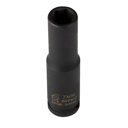 SUNEX SOC 7MM 1/4D IMP 6PT DP