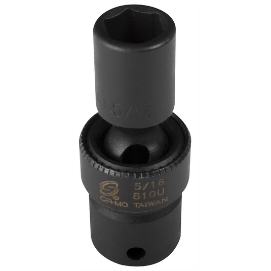 SUNEX SOC 5/16 1/4D IMP UNIV 6PT