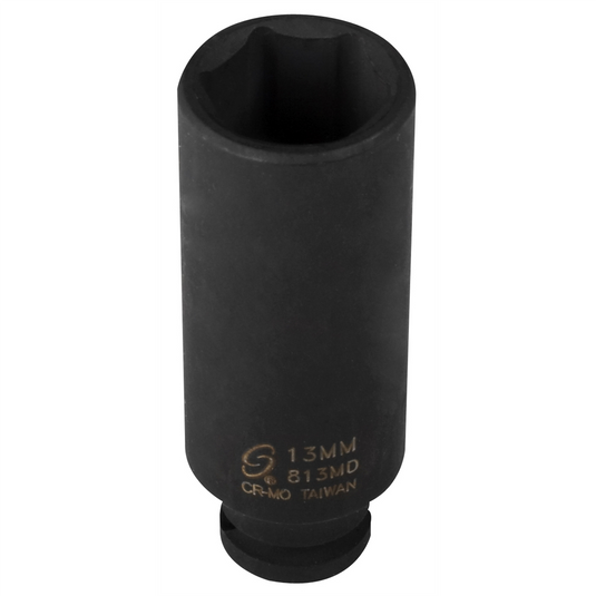 SUNEX SOC 13MM 1/4D IMP 6PT DP