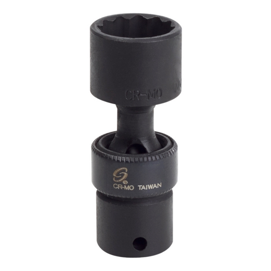 SUNEX SOC 13MM 1/4D UNIV 12PT