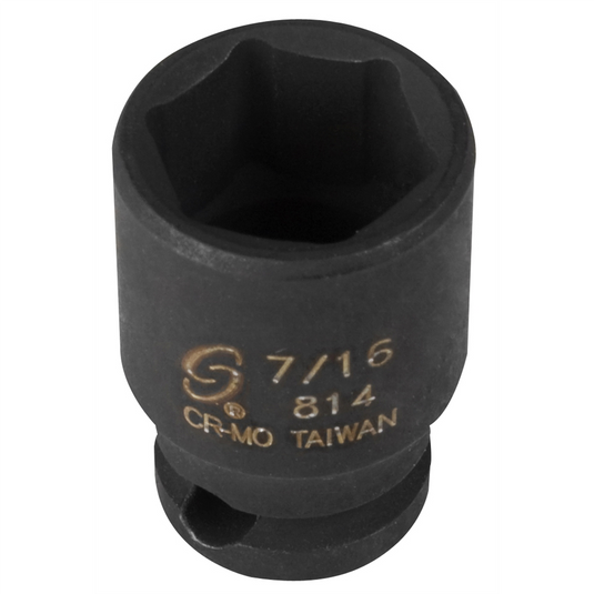 SUNEX SOC 7/16 1/4D IMP 6PT