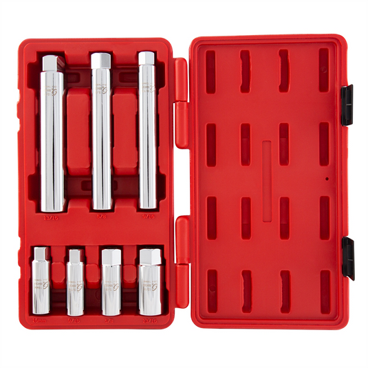 SUNEX 7 PC 3/8"" DR SPARK PLUG SOCKET SET