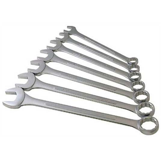 SUNEX 7-PC SAE Raised Panel Jumbo Combi Wrench Set