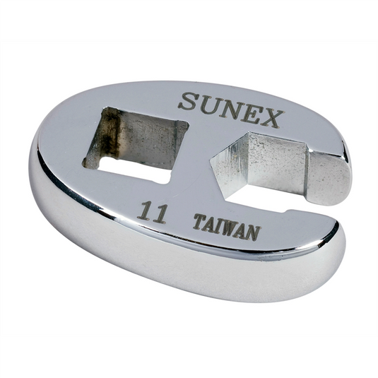 Sunex 3/8"" Dr. 11mm Flare Nut Crowfoot Wrench