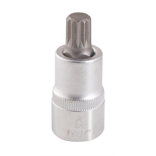 Sunex 3/8"" Dr. 12mm Triple Square Socket Bit