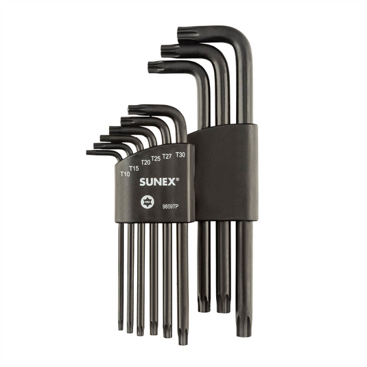 Sunex Tamperproof Torx&reg; Long Arm 9 Piece Magnetized Key Set; T10-T50