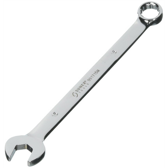 Sunex 15mm Full Polish Combi Wrench