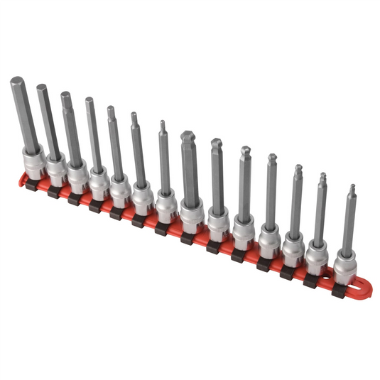 Sunex 14-Piece 3/8 in. Drive Metric Long Ba