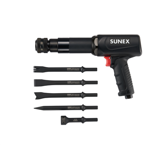 SUNEX Long Barrel Air Hammer Kit