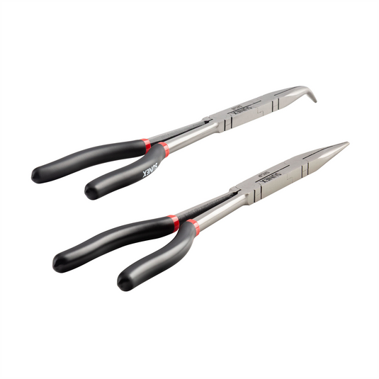 SUNEX 2 Pc. Long Reach Compound Joint Pliers Set