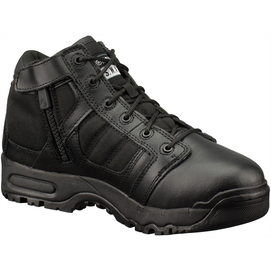 SWAT 5"" NON-VISIBLE AIR NVA SHOES SIDE-ZIPPER 11.5
