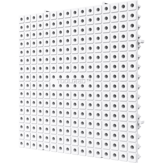 Toolgrid TGB-6X6 Modular Board 16pc Pack - White