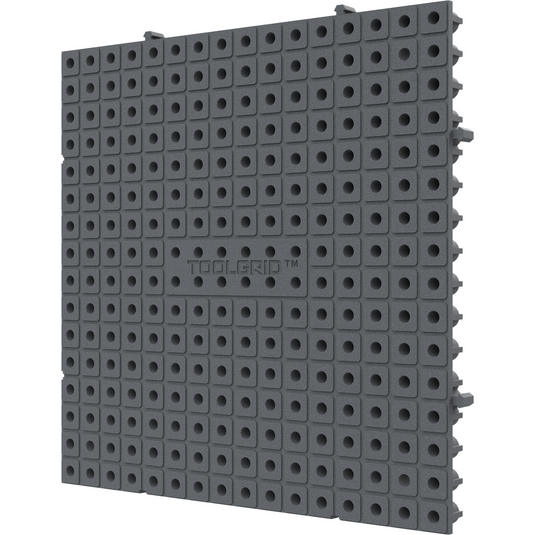 Toolgrid TGB-6X6 Modular Board 16pc Pack - Grey