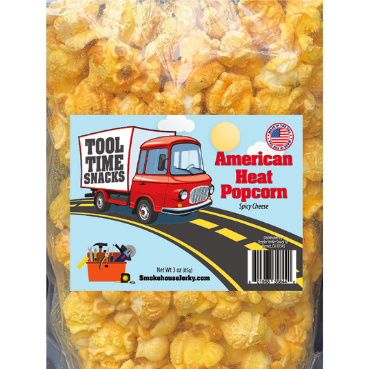 Tender Heifer Snack Co. 3oz American Heat Popcorn-Spicy Cheese