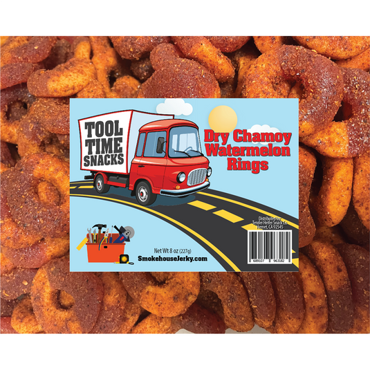 Tender Heifer Snack Co. 8oz Dry Chamoy Watermelon Rings