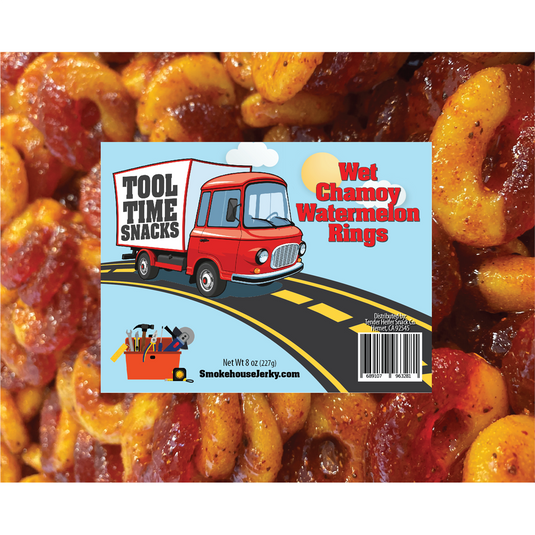Tender Heifer Snack Co. 8oz Wet Chamoy Watermelon Rings